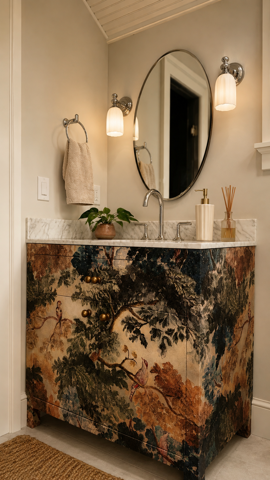 Beans Bight bathroom vanity