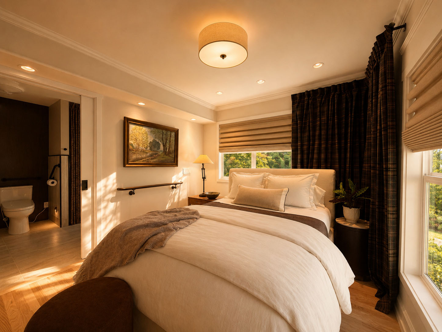 Buckskin Lane — Bedroom wayfinding lighting